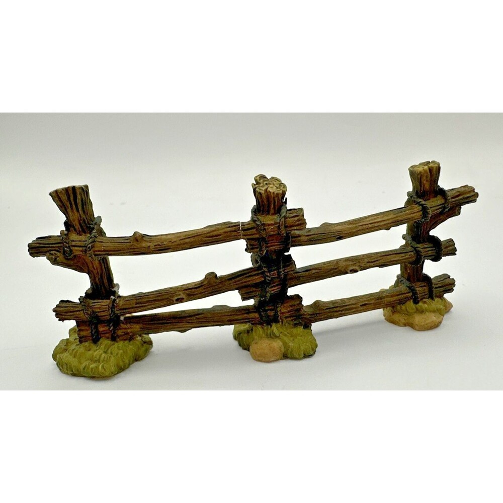 Bethlehem Village Fence Landscape Grandeur Noel 2001 Replacement Piece